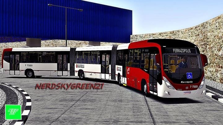 OMSI 2 LANÇAMENTO Marcopolo Viale BRT Biarticulado E Articulado VOLVO