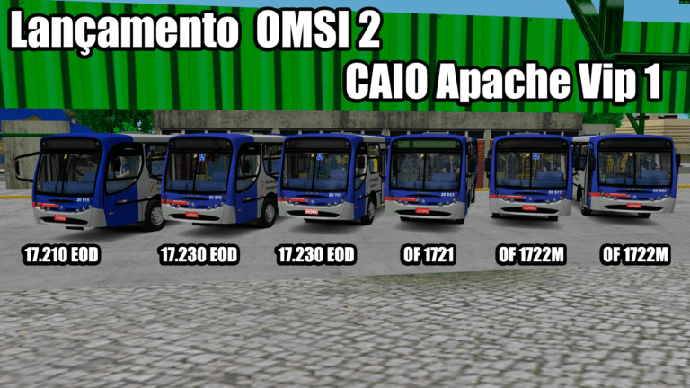 CAIO Apache Vip I – Pack 6 versões MB e VW