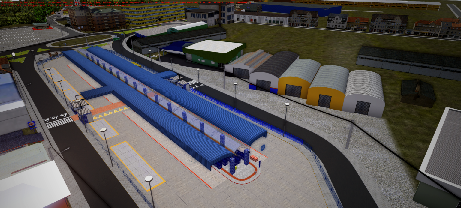Outro trecho do corredor de ônibus do sistema BRT